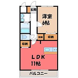 東武宇都宮線 東武宇都宮駅 徒歩15分