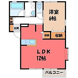 ソレアード・プリームラ B 2階