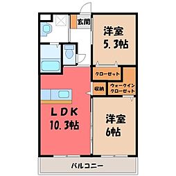 エトワールKEI 2階/-