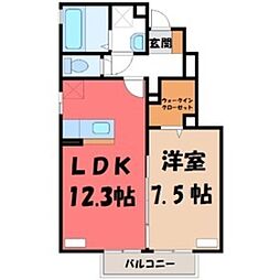 JR東北本線 雀宮駅 徒歩10分