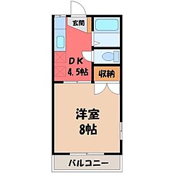 パークハイツ A 1階