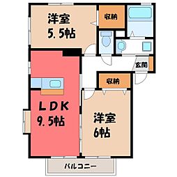 東武日光線 新鹿沼駅 徒歩11分 1階/-
