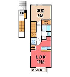 真岡鐵道 真岡駅 徒歩12分 2階/-