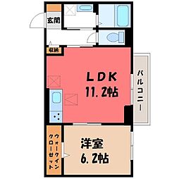 真岡鐵道 真岡駅 徒歩21分 2階/-