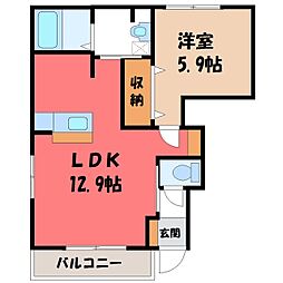 JR東北本線 石橋駅 徒歩12分