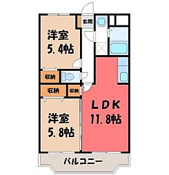 東武宇都宮線 南宇都宮駅 3.2km