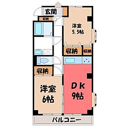 シティパルスギモト II号棟 1階/-