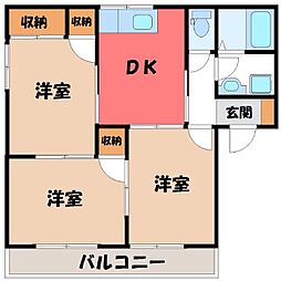 クレセント・レジデンス B 1階/-