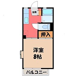 マロニエコーポ岩曽 A 2階