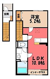 仮)リバーヒルズ真岡市亀山新築アパート 2階