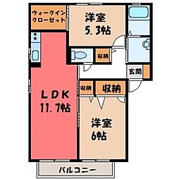 メゾン・ド・パステル F 2階