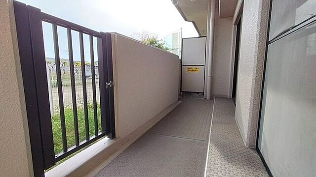 バルコニー チサンマンション大治第一期 1階/-