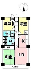 衣笠ハイツ　6階部分