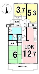 ガーデンライフ久里浜七番館　2階部分