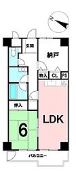 間取図画像 1SLDK