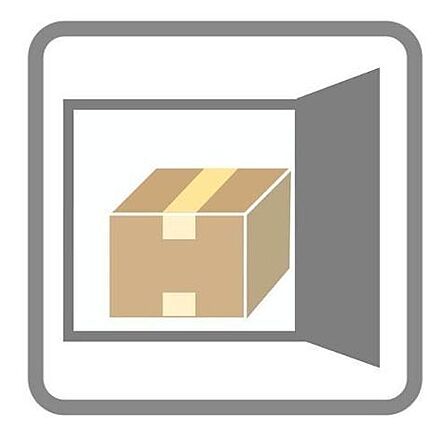 【宅配BOX】自宅にいなくても大きな荷物も受け取とることができ、再配達の手間を省くことが出来ます♪また荷物が玄関先に放置される心配がないため、安全性とプライバシーが確保されます!!