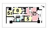 間取り：3LDK、東南角部屋【専有面積77.10m2】即日室内のご見学が可能です♪