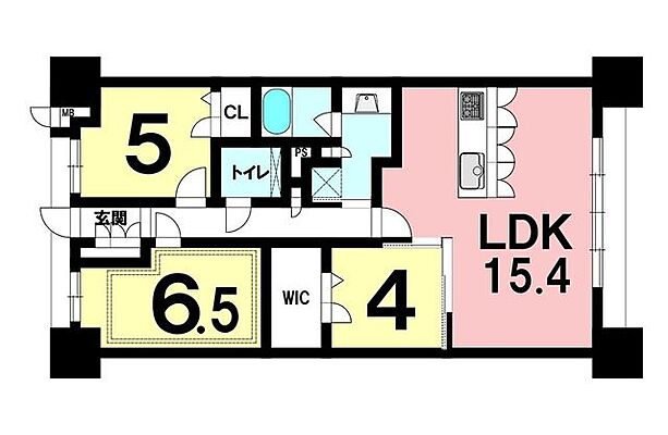 間取り ファーネスト上之園レジデンス 2階/-