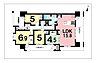 間取り：4LDK【専有面積83.40m2】東南角部屋で日当たり、通風良好なお部屋です♪