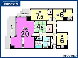 間取図画像 4LDK