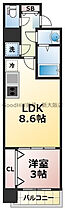 SERENITE新大阪  ｜ 大阪府大阪市淀川区宮原2丁目14-8（賃貸マンション1LDK・8階・30.30㎡） その2