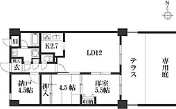 間取図画像 2SLDK