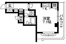 間取図画像 ワンルーム