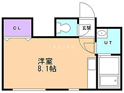 間取図画像 ワンルーム