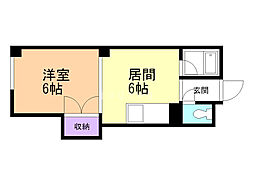 間取図画像 1DK