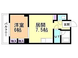 メニーズコート麻生中央 4階/403