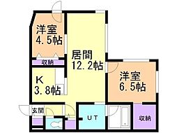 札幌市営南北線 麻生駅 徒歩7分 2階/-