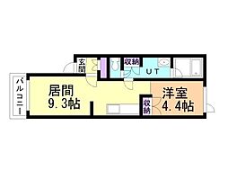 パレス24川村 2階