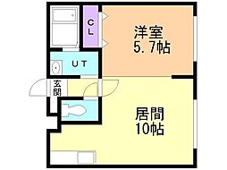 リバーサイドN24 4階