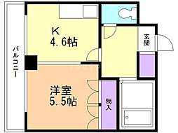 プレサント北35条 3階