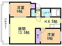 パークハイツG 3階