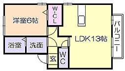 モンテカスカーダA棟 2階