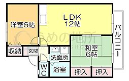 セジュール久留米インターA 2階/203
