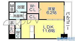 レジデンス十三部 5階/502