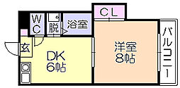 間取図画像 1DK