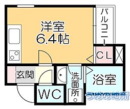 リラフォート津福 2階/203