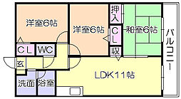 パストラールハイム 2階/203