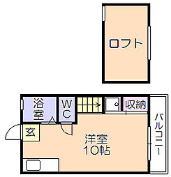 シティベール高良内A 2階