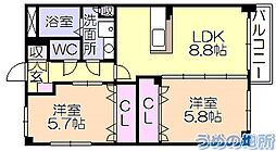 クレスト大善寺 5階