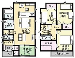 建築条件付瀬谷区三ツ境 全2区画1区画土地価格