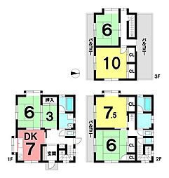 尾張旭市北山町六反田　中古戸建