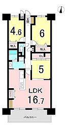 間取図画像 3LDK