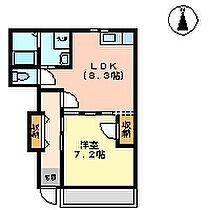 グランウッド 101 ｜ 鹿児島県霧島市隼人町真孝950-18（賃貸アパート1LDK・1階・40.53㎡） その2