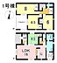間取り：1号棟　4LDK　土地面積187.80m2　建物面積100.03m2