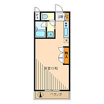 東京都中野区中央１丁目（賃貸マンション1R・1階・32.80㎡） その2