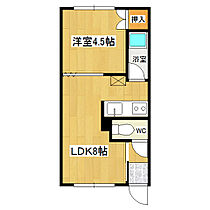 はたらく美芳さくら 102 ｜ 北海道北見市美芳町２丁目2番28号（賃貸アパート1LDK・1階・25.98㎡） その2